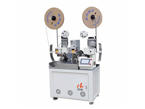 自動穿防水栓機汽車線束穿防水栓打端子機HWN-AT809